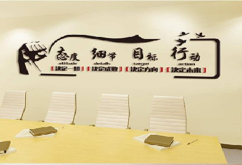 来宾企业文化墙主要展示什么？