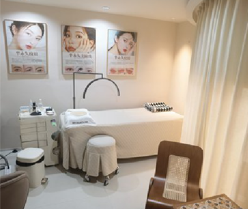 来宾美容店装修小技巧