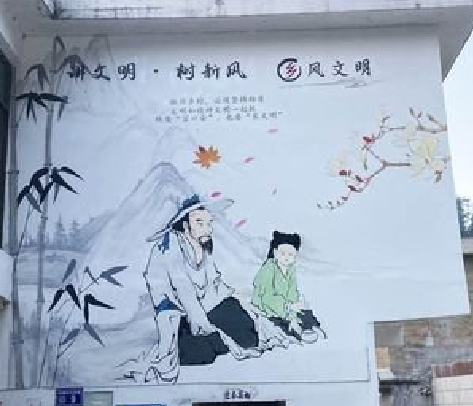 来宾分享几个墙绘保养知识。