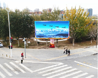 来宾户外大屏广告投放要点。